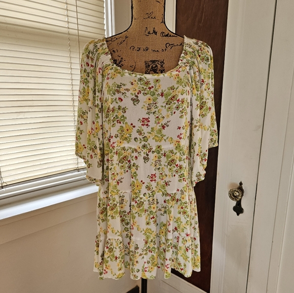 Cactus and Pearl Mini Floral Dress - Picture 15 of 16